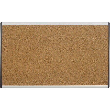 QUARTET Cork Bulletin Board, f/ Cubicle, 30"x18", Natural QRTARCB3018